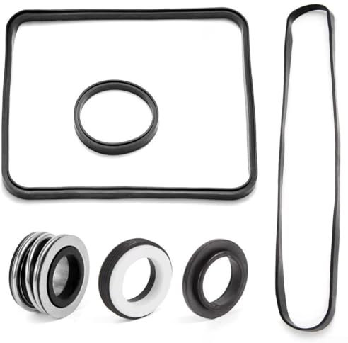 Joint de pompe de rechange, pour Hayward For Super For Pump Seal Kit, composants de réparation pour SP2600, SP1600, avec joints et joint d'arbre (B)