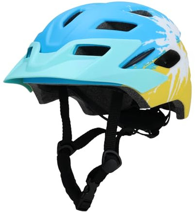 YOOXARMOR Kids Bike Helmets,Adjustable Toddler Helmet for Girls and Boys 3-5-8 Years, Lightweight Infant/Baby Helmet with Lights for Riding,Skateboard,Bike,Scooter
