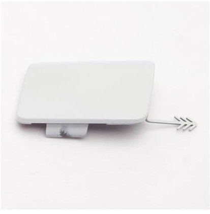 NANGAEBPPW Paraurti Sinistro Destro Gancio di Traino Gancio di Traino Gancio di Traino Tappo Posteriore per Q3 2013 2014 2015 8U0807441A 8U0807442A(Bianco,Giusto)