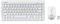 Perixx PERIDUO-707W PLUS, Wireless Mini Keyboard and Mouse Combo - Piano White - 12.60x5.55x0.98
