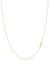 KEZEF 18k Gold over Sterling Silver 1.3 mm Cable Chain for Women or Men - 925 Silver Italian Necklace Chain - Hypoallergenic and Tarnish Resistant - 24 Inches | 60 cm