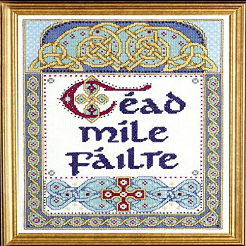 Design Works One Hundred Thousand Welcomes Cross Stitch Kit, Multi-Colour