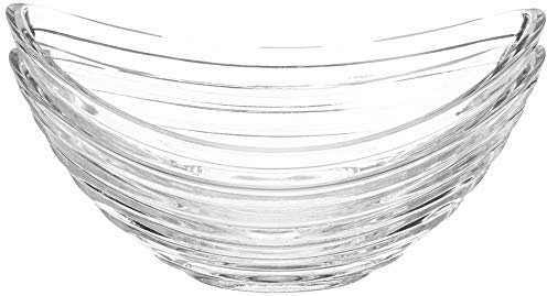 Pasabahce 53983 - Schale aus Glas Gondol für Eis, Salat, Dessert, Beilage, 2 Stück