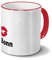 Städtetasse Bonn - Design Kussmund