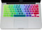 Se7enline - Protector ultra fino de silicona y TPU para teclado de MacBook Pro 13 15 17 y Macbook Air 13 con pantalla Retina, color dorado. multicolor Arcoíris (US Version) Air Pro Retina 13 15 17inch