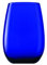 Stölzle Lausitz Wassergläser Elements Kobaltblau 6er-Set 465 ml – Allroundgläser für Wasser, Saft & Cocktails – Hochwertige Trinkgläser aus bleifreiem Kristallglas – Spülmaschinengeeignet & stoßfest