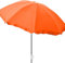 Mojawo Parasol de plage - Parasol de plage - Parasol de jardin - Protection solaire - Pliable - Orange - Diamètre : 1,80 m