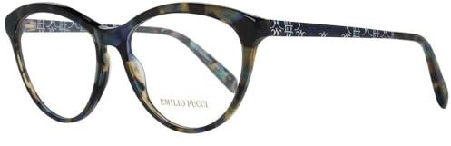 Emilio Pucci Unisex-Erwachsene EP5067 055 53 Brillengestelle, Braun (AVANA COLORATA)