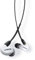 Shure Auriculares AONIC 215 con Aislamiento de Sonido con Cable, Sonido nítido, transductor único, Ajuste intraural, Cable Desmontable, Compatible con Dispositivos Apple y Android - Color Blanco