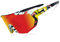 Queshark Fahrradbrille,TR90 Unbreakable Frame Polarisierte Sport Sonnenbrille,Fahrradbrille für Männer Frauen mit 3 Wechselobjektiven,zum Fahren Angeln Glof Baseball Laufen