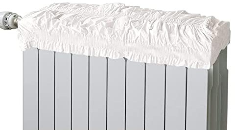Elastische Heizkörperabdeckung aus Baumwolle für universelle Heizkörper (L 70 x 100 cm)