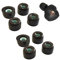 Luckvan Memory Foam Ear Tips for Sony WF-1000XM4, WF-1000XM5, WF-1000XM3, WF-C500, Linkbuds S - Black (SNJMLS01)