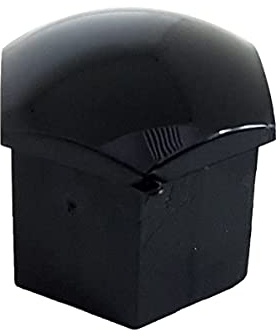 Skoda 1Z0601173041 Radschraubenkappe (1 Stück), schwarz glänzend