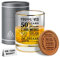 Kies CROWNLY CRYSTAL® Verre à Whisky Personnalisé pour Homme 50 Ans - Décoration Anniversaire, Cadeau Original pour Papa, Papy - Drôle et Unique