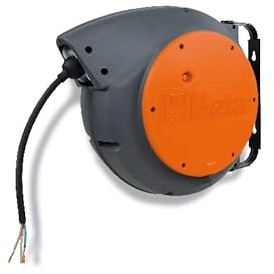 Beta 1845 25-H07 - Avvolgitore automatico con cavo 3Gx2,5 mm², staffa orientabile, protezione termica