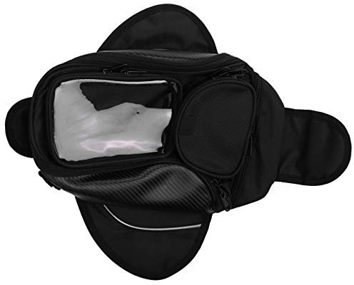 Tank Tank Tank Öl für Motorradfahrer, wasserdichter Rucksack und magnetische Tanktasche für Yamah