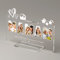 iDIY Cadeau Maman Cadre Photo Fête des Mères - Cadeau Personnalisé avec Photo et Texte, Cadeau Fete des Meres Original, Cadeau Anniversaire Maman, Plaque Plexiglas 15 x 22 cm
