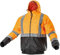 HÖGERT TECHNIK Warnschutzjacke Herren wasserdicht – Regenjacke Arbeitsjacke mit Kapuze – Sicherheitsjacke Reflektierend für Bau, Industrie, Outdoor – EN ISO 20471 Klasse 2 zertifiziert 3XL