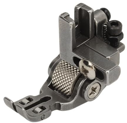 Professional Stainless Steel Roller Presser Foot, 3 in 1 Twist Design, Suitable for Medium Thick Fabric, Industrial Use, Compatible with Most Sewing Machines