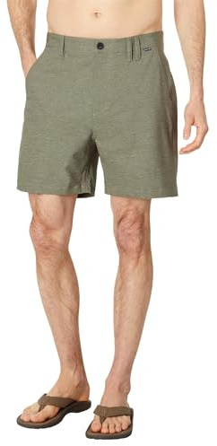 Hurley Phantom Heather Walkshort 18, Herren Bermudas, Olive,