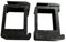 2er Set Adapter für Shelly 1 Mini Gen 3 auf Hutschiene/DIN Rail bracket (35mm) (Schwarz)