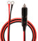 LANMINGLEL accendisigari auto a O Ring Terminal 12V-24V accendisigari auto maschio spina cavo di estensione con 15A Fusibile per auto Inverter Pompa aria Tazza elettrica e fai da te 3.3FT