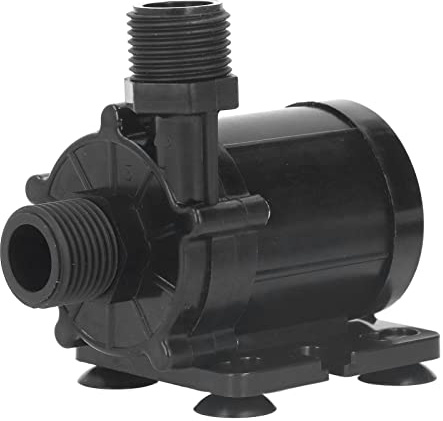 Brushless Tauchpumpe, DC 12V Druckwasserpumpe Ultra Leise, 700L/H, für Aquarium Brunnen Steingarten Solarumlaufsystem