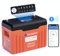 ECO-WORTHY LiFePO4 12V 100Ah mit LED-Display, Lithium Batterie 12V 100ah mit BMS Low Temperature Schutz und Max. 15000 Zyklens,1280Wh LiFePO4 12V für Wohnmobil,Solarpanel