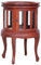 CCCINER Vitrinenschrank Braun 50 x 50 x 76 cm Massivholz Mahagoni,DesignVitrinenschrank aus Mahagoni für luxuriöse Wohnzimmeraufbewahrung Tische, Ziertische