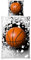 Herding Bettwäsche 3D Basketball, Young Collection, Kopfkissenbezug ca. 80 x 80 cm, Bettbezug ca. 135 x 200 cm, Mit Markenreißverschluss, 100% Baumwolle/Renforcé