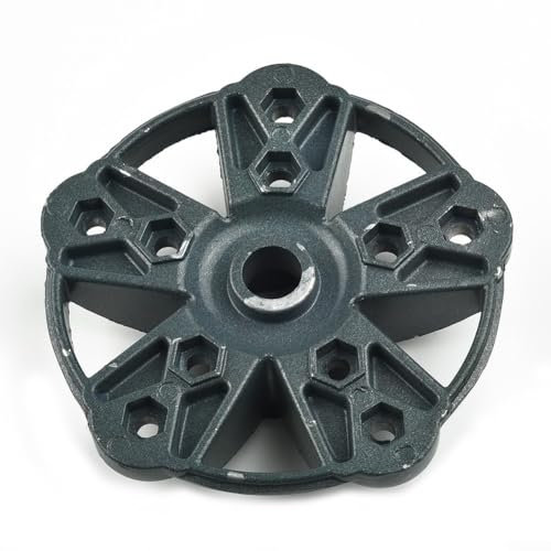 Feegow Windkraftanlage Generator Nabe für 3/5 Flügel, Geringeres Geräusch Hick Radnabe für Windturbine, Windturbinennabe Windturbinennabe Ersatzteil (5 Blätter)