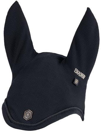 Eskadron Heritage Fliegenohren Dynair Mesh Sport, Größe:Pony, Farbe:Black