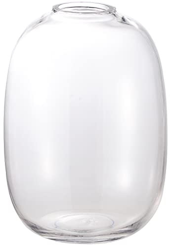 KAYLETIN Jarrón de cristal grande, jarrón alto de cristal para flores, jarrones transparentes modernos para ramo, jarrones grandes para sala de estar, comedor, dormitorio, estante, boda, oficina, mesa