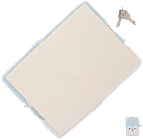 JOINPAYA Lock Diary Notebook for Boys and Girls Cute Cartoon Journal Secure Closure for Writing for Students and
