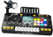 Harilla Kids DJ Mixer Toy Kids DJ Controller Interaktiver elektronischer -DJ -Party -Mixer mit Lichtern und Effekt zum Geburtstag der Party