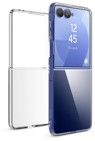 elago Transparente Hülle für Samsung Galaxy Z Flip 7 | transparentes Design, stoßfest, schlankes Design (Transparent)