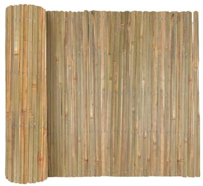 Canisse en Bambou, Brise-Vue clôture de Jardin décorative extérieure, Couverture de Protection Contre Le Vent et Le Soleil - Hauteur 100 x Longueur 300 cm