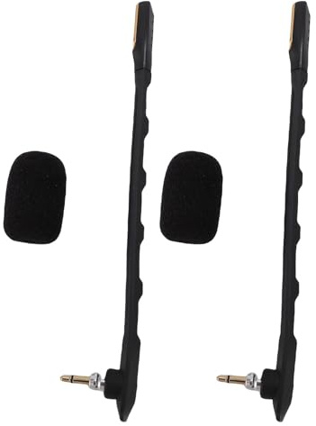 Dpofirs 2PCS -Mikrofonersatz für Astro TR Headset, Abnehmbarer Boom -Mikrofon -Plug -and -Play für LogitechAstro (Black)