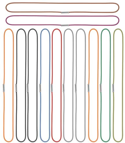 12 Pack Elastic Bands for A5 Traveler’s Notebook – Replacement Jump Straps