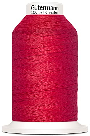 Gütermann Creativ G715263-156 Nähgarn, Polyester, 156 Rot, 1000 m