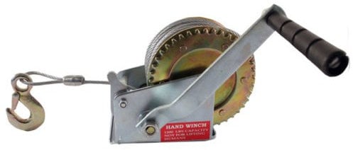 1200LB Hand Winch Boat Marine Trailer 65FT Manual