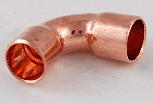 5x Kupferfitting Bogen 10 mm / 90 Grad / 5002a i/i Lötfitting copper fitting CU