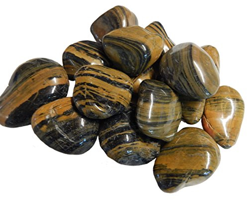 Polierte Kieselsteine Dekosteine 200kg von Aquagart I Glanzkies 30-70mm Große Kieselsteine Flusskiesel Deko-Steine für Garten I Gartenteich Steine Teichkies Zierkies Gartenkies Ziersteine Braun