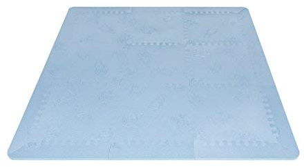 Lübabymats - Gepolsterter Spielboden für Babys aus EVA. Kinderteppich. Puzzlematten Extra Polsterung in rosa