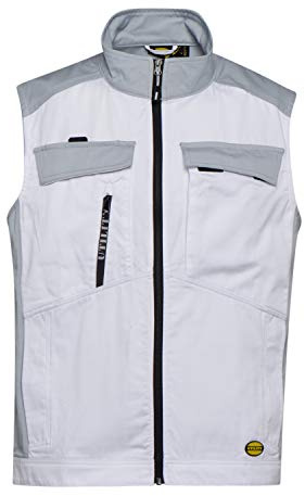 Diadora Softshell VEST EASYWORK LIGHT ISO 13688:2013, OTTICAL WHITE, taglia M