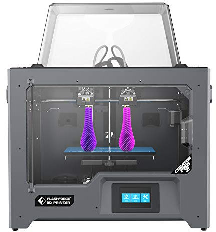 FlashForge Imprimante 3D Creator Pro 2, Structure en métal, Plateforme de Construction Optimisée, Double Extrudeuse Indépendante avec 2 Bobines, Fonctionne avec ABS et PLA