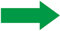 Lot de 24 autocollants directionnels en forme de flèche - 30,5 x 15,2 cm - Pour entrepôt - Vert