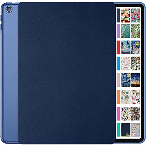 DuraSafe Cases Custodia protettiva rigida sottile per iPad 9 2021, iPad 8 2020, iPad 7 2019 10,2 pollici [iPad 9a 8a 7a generazione] A2197 A2270 A2602 MW762LL/A MYLC2LL/A MYL92LL/A MK2L3LL/A - Blu