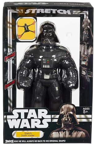STAR WARS LARGE DARTH VADER STRETCH TOY, STRETCH ARMSTRONG, AMAZING STRETCHY FUN. FULLY STRETCHABLE DARTH VADER. IDEAL PRESENT FOR GIRLS, BOYS & STAR WARS FANS