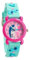 Vadobag Analoge Armbanduhr, blau, Zebra, für Kinder, Schule, Kindergarten, Kindergarten, Urlaub, Mädchen, blau, Riemen
